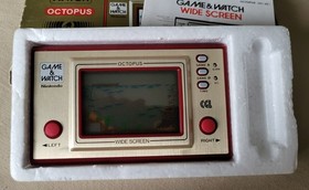 Nintendo Game And Watch Octopus Vintage Game Working