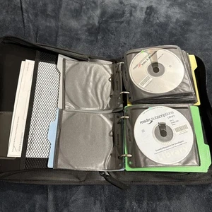 Lot of 80 MSDN Microsoft Media Discs (DVD/CD) in Carrying Case 2001-2007 - Picture 1 of 7