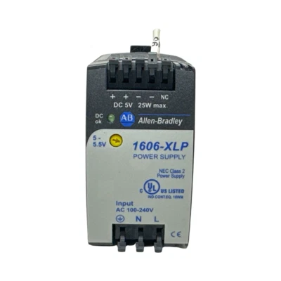 ALLEN BRADLEY 5-5.5 VDC POWER SUPPLY 1606-XLP25A SERIES A - Image 1 of 2