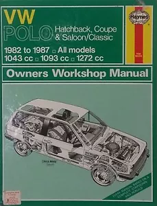 Volkswagen Polo Workshop Repair Manual from 1982-1987 with MPN HA813 - Picture 1 of 1