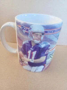 TAZZA NEW ENGLAND PATRIOTS 'DREW BLEDSOE # 11 Q.B CLUB NLF' COLLEZIONE - Foto 1 di 6