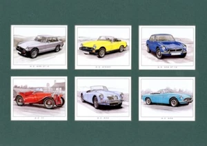 Juego de tarjetas de coleccionista originales MG - 2ª serie - MGA MGB GT LE Midget TC - Imagen 1 de 1