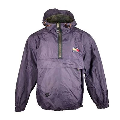 Pullover vintage Tommy Hilfiger cortavientos talla M/L Y2K años 90 bloques de colores Foto 1 de 3