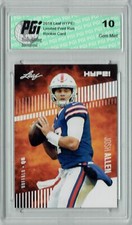 @@@ Josh Allen 2018 Leaf HYPE! #5A Just 5000 Ever Made Rookie Card PGI 10