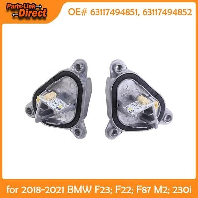 Yellow DRL LED Boards Stabilizer 2PCS For BMW 230i xDrive 2018-2021 Foto 1 de 4