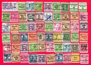 U. S. Precancel Stamps Used with Airmail 3😊 - Picture 1 of 1