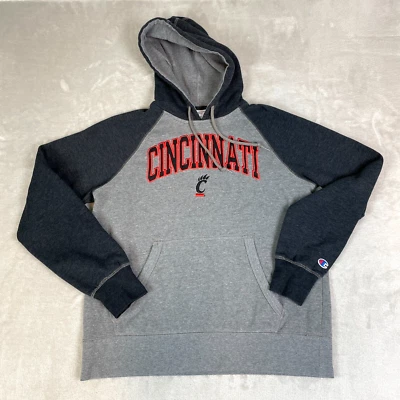 Cincinnati Bearcats Sudadera con Capucha Talla Grande Vintage Campeón NCAA Chaqueta Foto 1 de 4