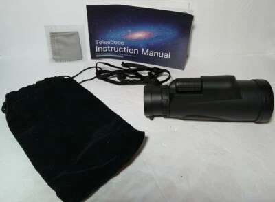 12x50 monocular telescope New Open Box - Image 1 of 4
