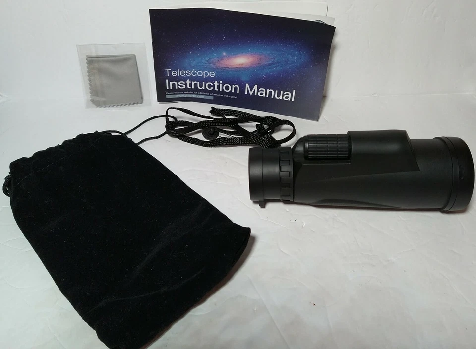12x50 monocular telescope New Open Box - Image 1 of 4