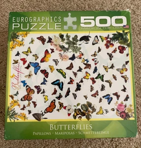 BUTTERFLIES Puzzle by Eurographics 500 Pieces -- LOVELY!! - Picture 1 of 2