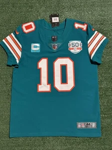 Authentic Tyreek Hill Miami Dolphins Color Rush Nike Vapor Elite Jersey Sz 44/L - Picture 1 of 14