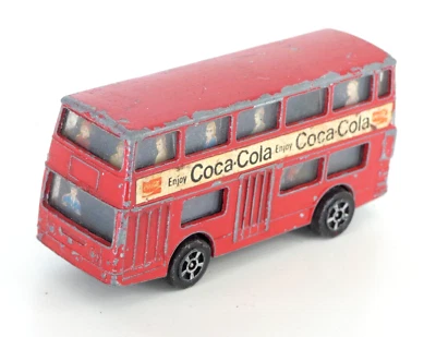 Corgi Daimler Fleetline Bus RARE Coca Cola Toy London Double Decker Vintage - Image 1 of 4