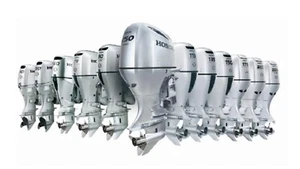 Honda Marine Outboard Engine Marine Service Manual Parts & Elec Diagnostic Pages - Picture 1 of 3