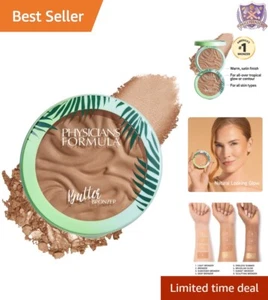 and Hypoallergenic Murumuru Bronzer - Tropical Radiance for Sensitive Skin - Picture 1 of 9