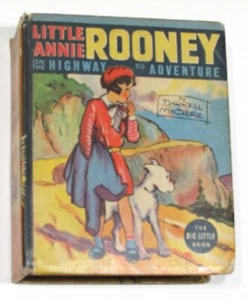 LITTLE ANNIE ROONEY ON THE HIGHWAY TO ADVENTURE #1406 VG, Big Little Books 1938 - Picture 1 of 2