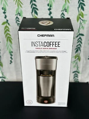 Chefman RJ14-UB InstaCoffee Single Serve Coffee Maker - Black - Image 1 of 2
