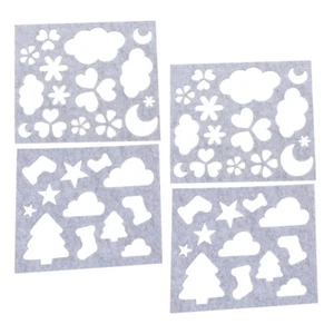 4PCS Woolen Felting Mold Felting Starter Mold Pattern Needle Felting Mold - Picture 1 of 12