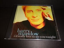 I'D REALLY LOVE TO SEE YOU TONIGHT by BARRY MANILOW-Rare PROMOTIONAL Single--CD