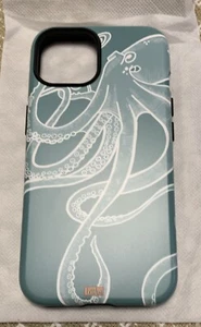 LEIOHU DESIGNS OCTOPUS iPhone 14 Tough Case (black TPU) in Matte - Zdjęcie 1 z 6