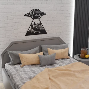 Modern Alien ufo wall art - Picture 1 of 2