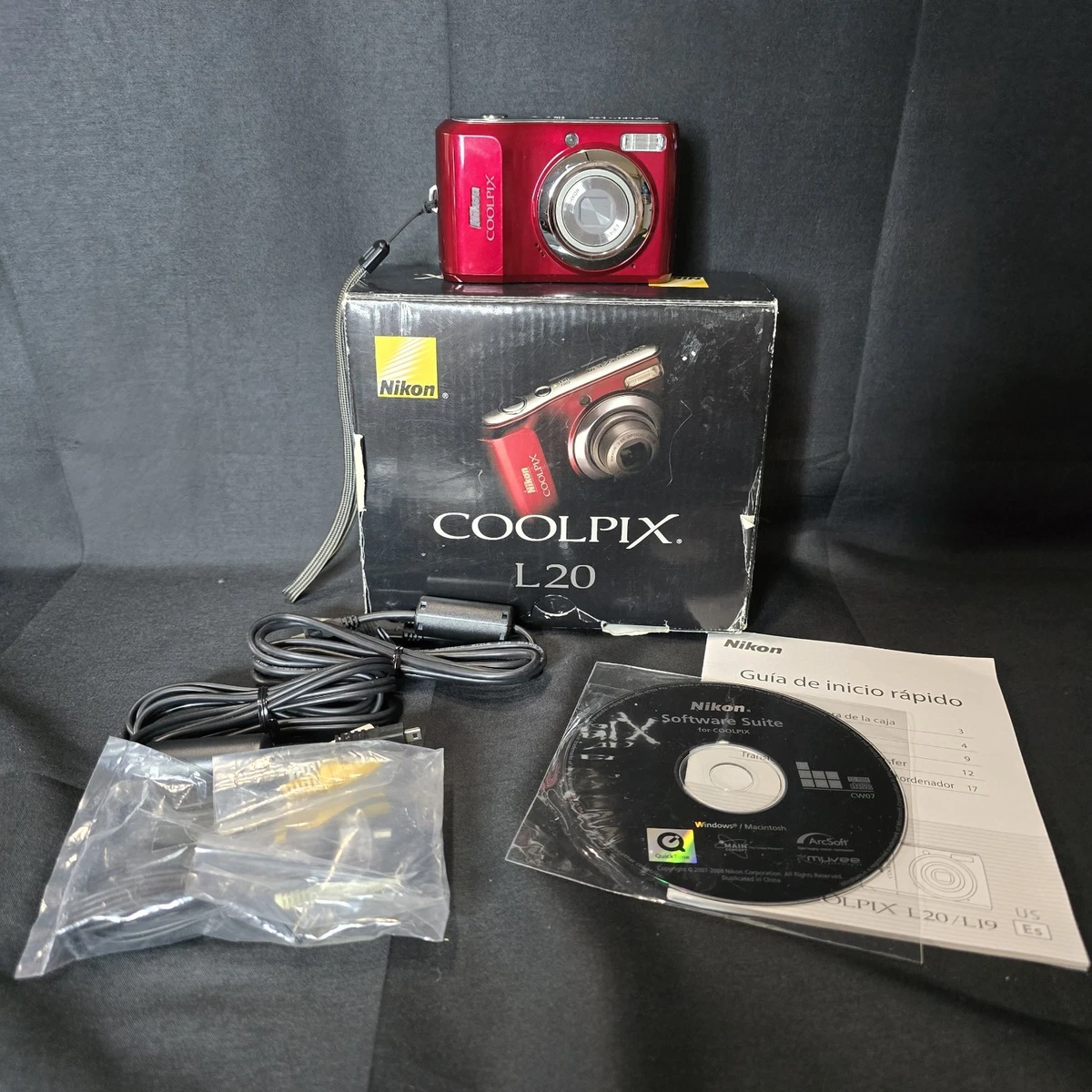 Preços baixos em Nikon COOLPIX Nikon Coolpix L20 Câmeras Digitais