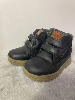 Carter's Toddler-Little Boy's Sporty Boots Size 9M Black Stylish & Comfortable - Image 1 of 4