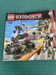 Lego Instruction Manual ONLY 7705 Exo Force Gate Assault 2006 - Picture 1 of 5
