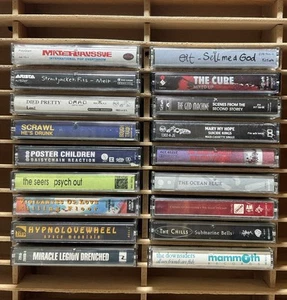 90s Indie Alternative Rock Cassette Lot 80s The Cure - Picture 1 of 20