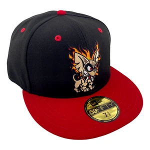 Cappello aderente New Era El Paso Chihuahua Marvel Pack logo cane rosso/nero UV 59FIFTY - Foto 1 di 7