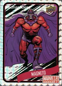 Backscatters anuales Marvel 2021-22 cubierta superior B10 Magneto - Imagen 1 de 1