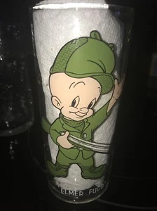 Warner Bros. Inc. 1973 Elmer Fudd Pepsi Collector Glass Tumbler Hunter Gift Euc - Picture 1 of 6