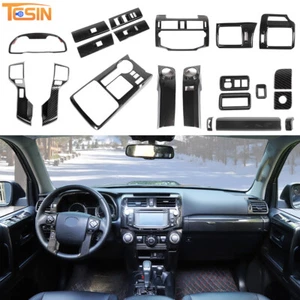 21X Carbon Fiber Steering Wheel Air Conditioner Cover Trim Kit for 4Runner 2010+ - Picture 1 of 12