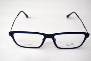 Ray-Ban Authentic LightRay Blue Optical RB7038 5451 55-16-135 Eyeglasses - Picture 1 of 3