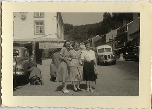 PHOTO ANCIENNE - VINTAGE SNAPSHOT - RUE AUTOBUS BUS CAR VOITURE MODE -CAR STREET - Imagen 1 de 1