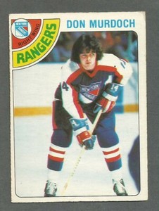 1978-79 O-Pee-Chee OPC Hockey Don Murdoch #11 New York Rangers NMT+