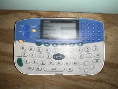 Royal Roget’s II The New Thesaurus ST 100 Electronic Personal Organizer Vintage - Image 1 of 3