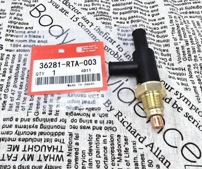 Electroválvula de control de asistencia de aire con inyector de combustible OEM para Honda Accord Civic CRV Foto 1 de 3