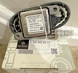 1 x GENUINE BRAND NEW MERCEDES-BENZ NOX SENSOR A0009058411 FOR SALE - Picture 1 of 2