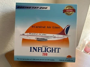 Inflight 200 Carnival Air Lines Boeing 737-200 ~ N202AU ~ 1:200 - Picture 1 of 5