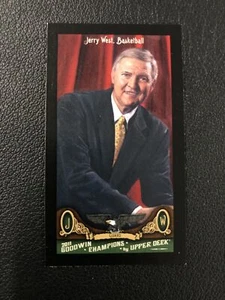 2011 Upper Deck Goodwin Champions #88 Jerry West Lady Luck SP Mini MINT - Picture 1 of 2