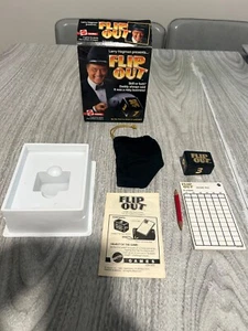 Larry Hagmans Tischspiel "Flip Out" von Mattel. original Notizblock, Box, & Tasche - Bild 1 von 2