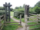 Photo 6x4 Entrance to Park Farm Village Green Coalpit Heath An open space c2021