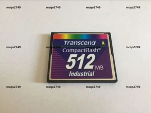 transcend 512mb industrial  compactflash CF memory card - Picture 1 of 1