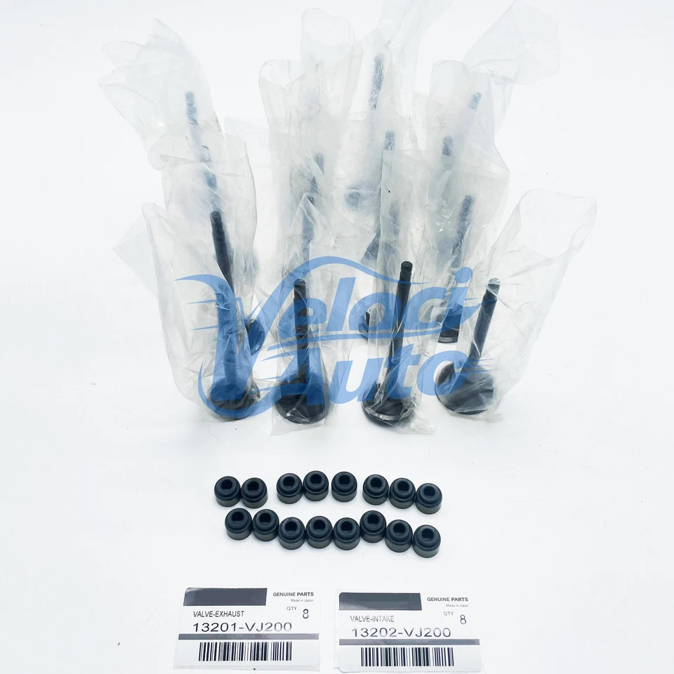 OEM For 2000-2004 Nissan Altima Valve Kit with Valve Seals FITS 13201-VJ200 Foto 1 de 4