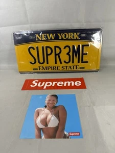Supreme Nummernschild SS25 NUMMERNSCHILD Kostenloser Versand - Bild 1 von 1