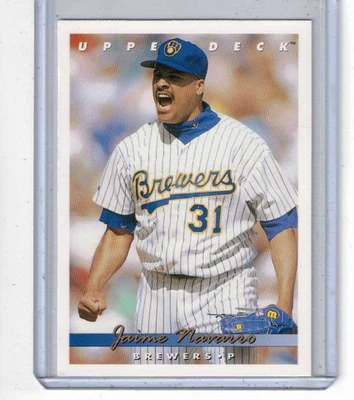 Upper Deck #237 Jaime Navarro 1993 - Cerveceros Foto 1 de 2