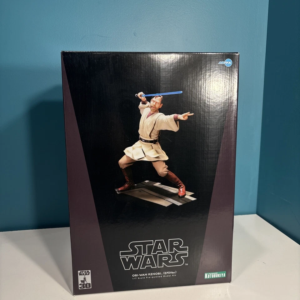 Estatua Artfx Star Wars Obi-Wan Ep.3 Ver por Kotobukiya JC Foto 1 de 2