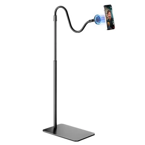 Magnetic Gooseneck Phone Holder for Bed Laying Down, Height Adjustable Bedsid... - Picture 1 of 7