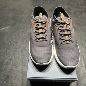 OLUKAI Ka'anapali Men's Spikeless Golf Shoes, Trench Blue/Sea ice, size 9 - Picture 1 of 12