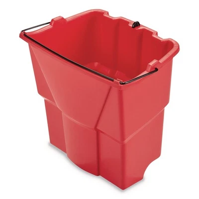 Cubo de agua sucia Rubbermaid Commercial 2064907 WaveBrake 2.0 18 qt - rojo nuevo Foto 1 de 4